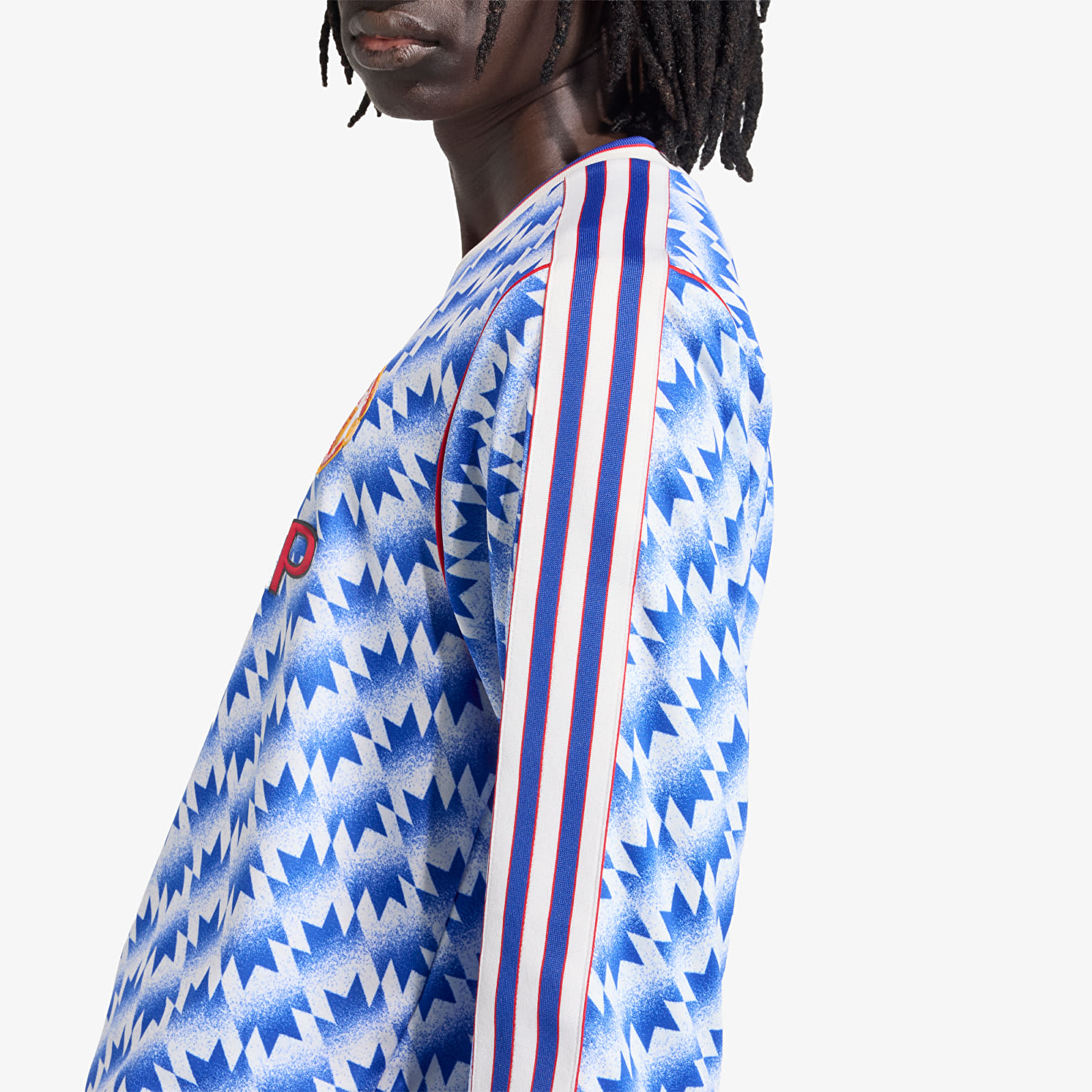Trikots adidas Manchester United Away Long Sleeve Jersey 90 Multicolor