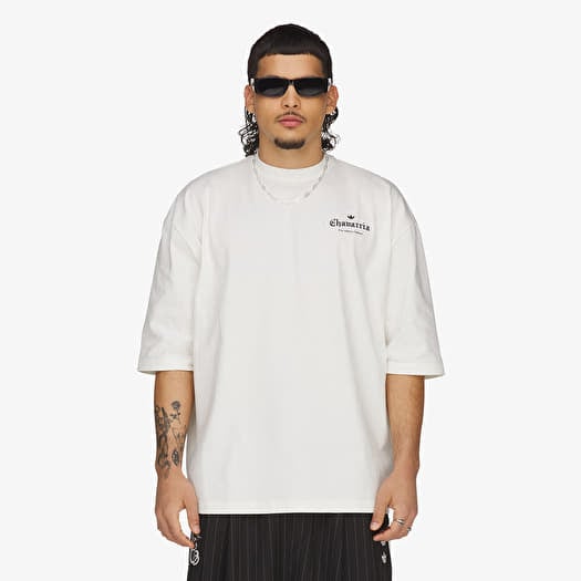 Maglietta adidas Chavarria Logo Ss T-Shirt Off White