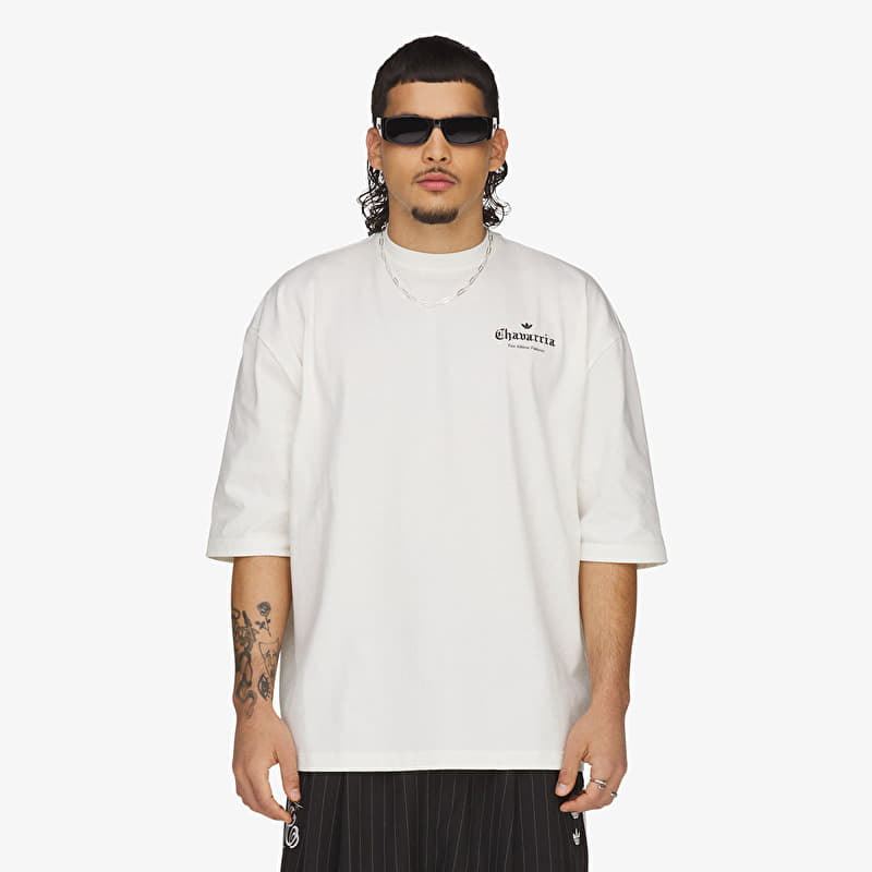 T-skjorte adidas x Willy Chavarria Logo Ss T-Shirt Off White