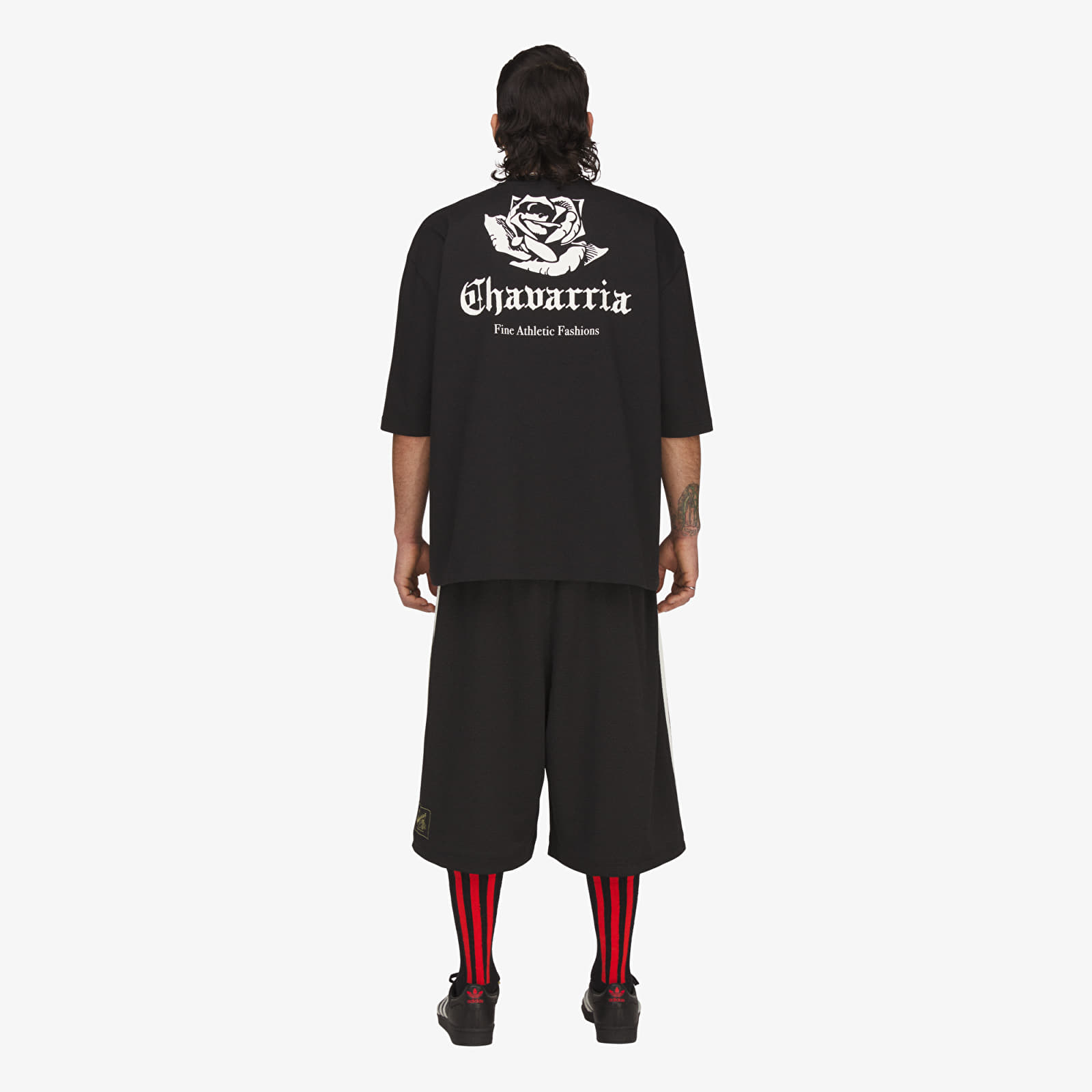 T-Shirts adidas x Willy Chavarria Logo Ss T-Shirt Black