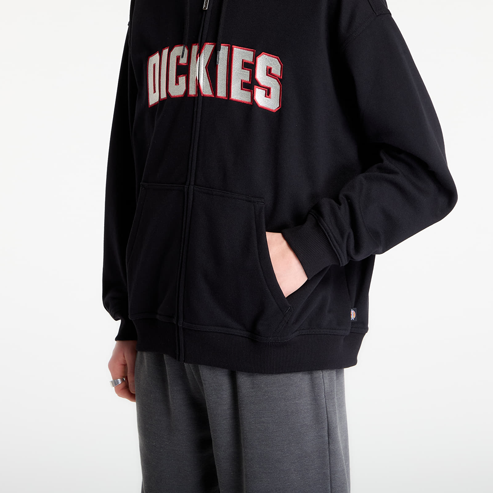 Регланы и толстовки Dickies Aitkin Zip Hoodie Black