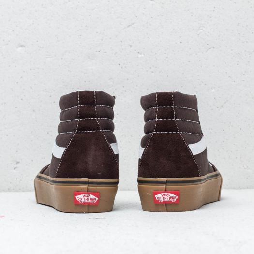 Vans sk8 hi shop platform leather