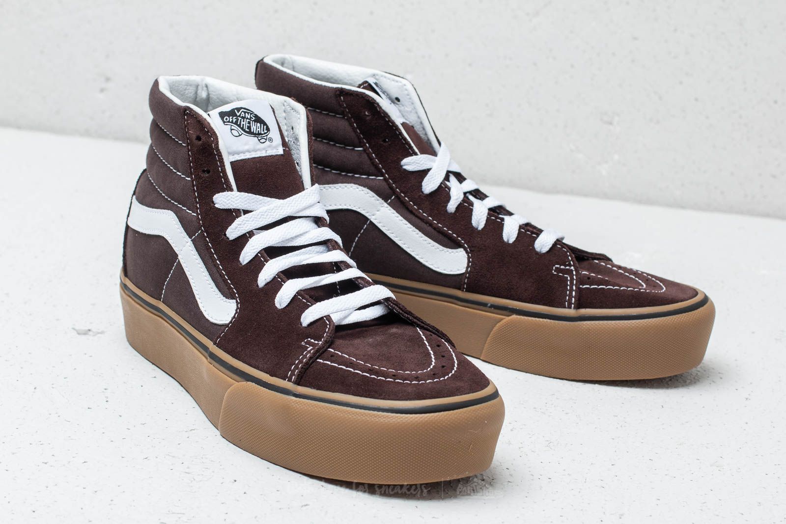 Vans sk8 hi chocolate deals