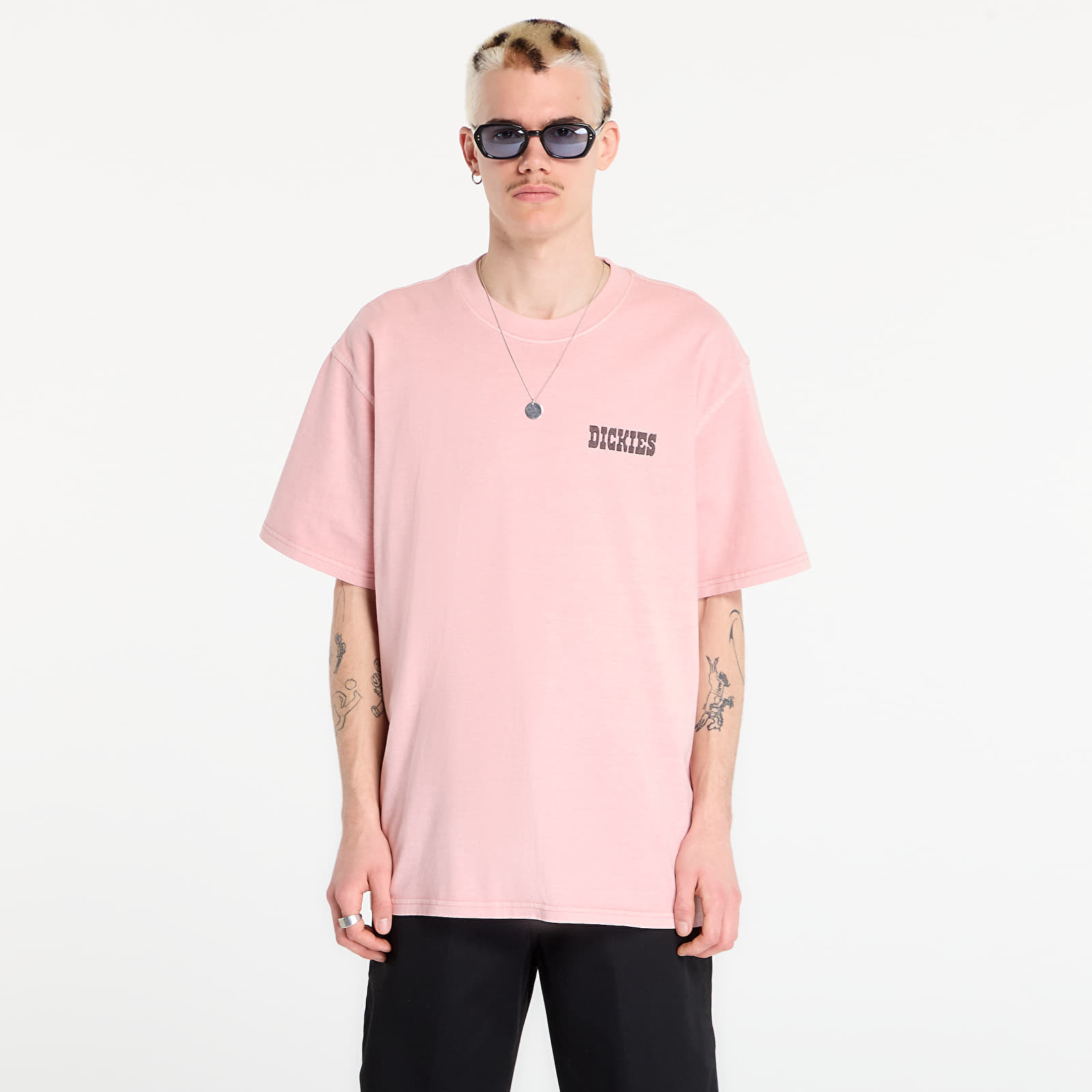 T-shirts Dickies Buchtell Short Sleeve Tee Bridal Rose