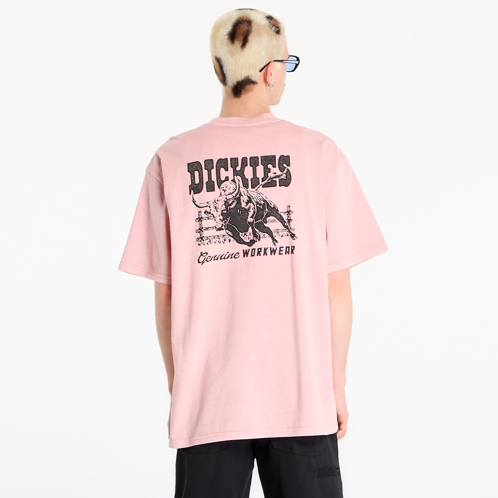 T-shirts Dickies Buchtell Short Sleeve Tee Bridal Rose