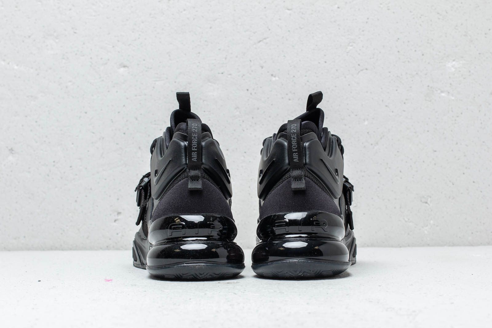 Nike air force 270 black on feet sales