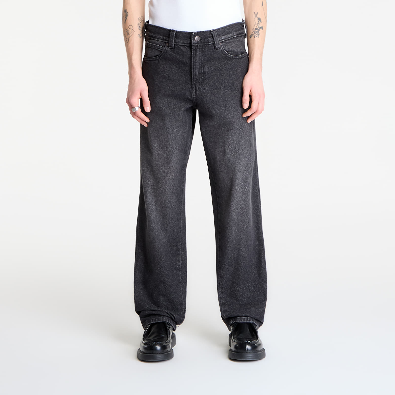 Jeans Dickies 954 Relaxed Straight Work Jeans Black Washed