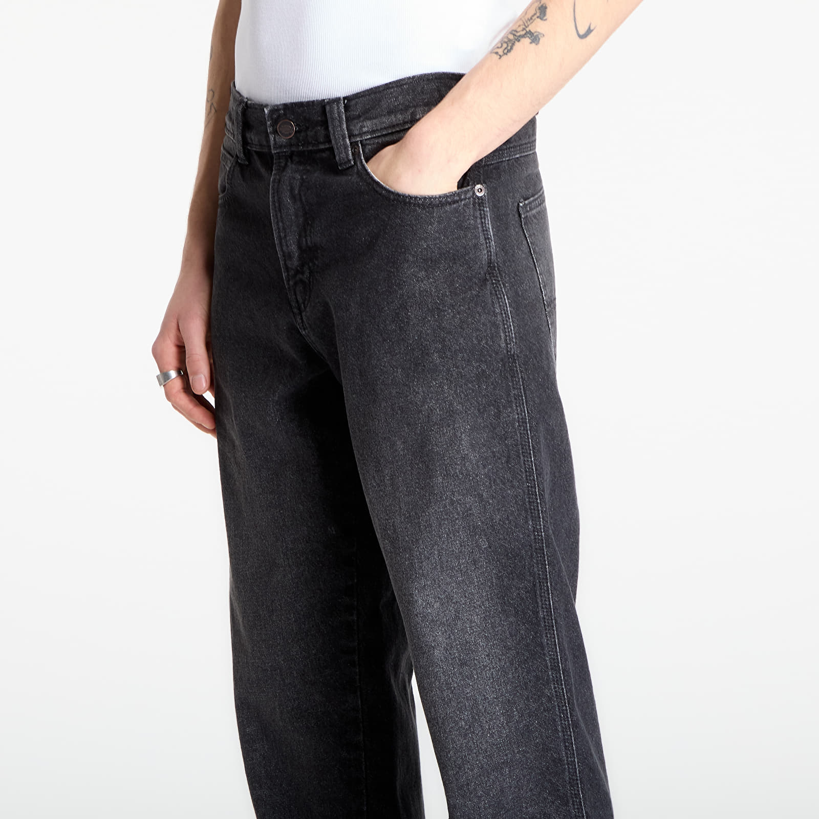 Jeans Dickies 954 Relaxed Straight Work Jeans Black Washed