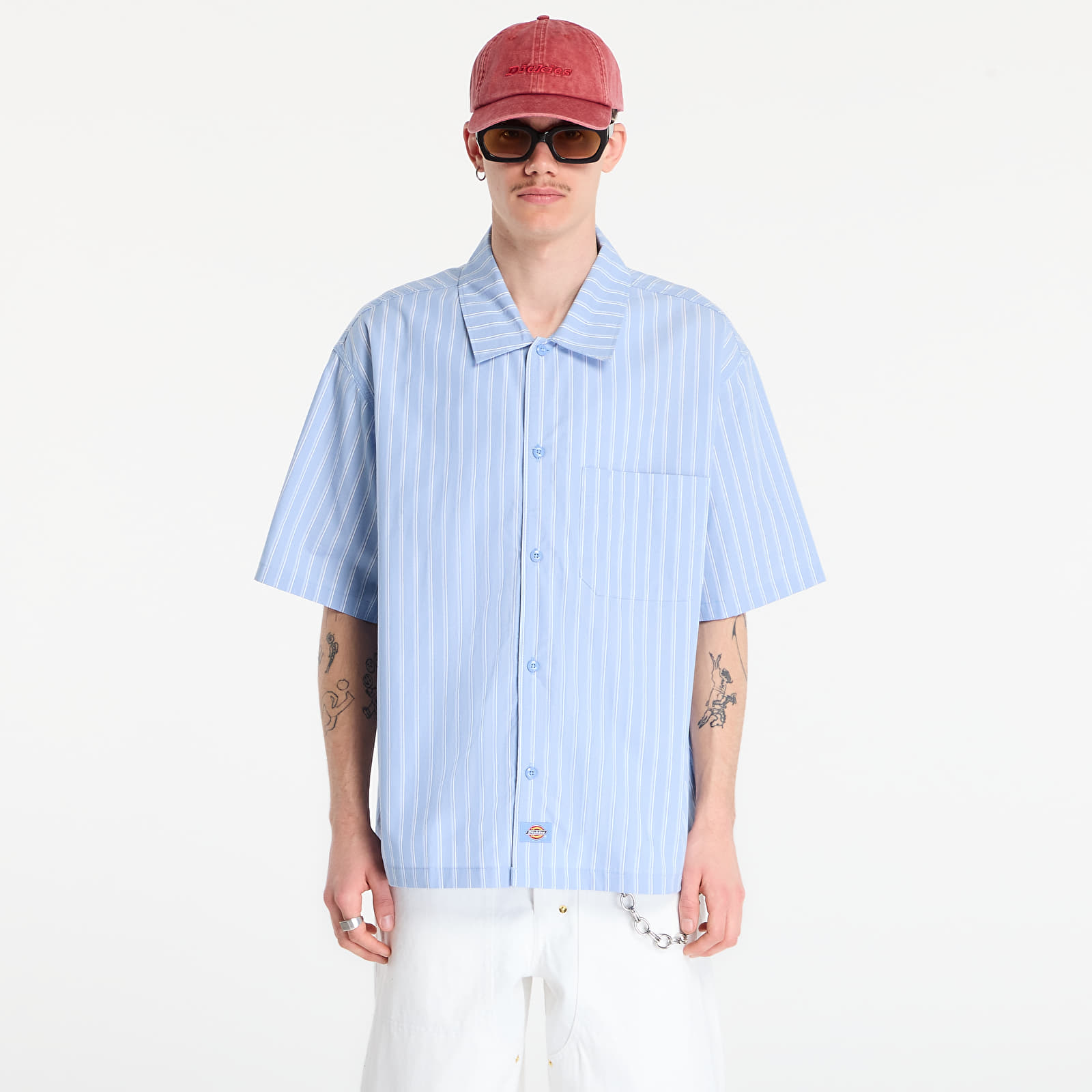 Shirts Dickies Venedocia Stripe Shirt Short Sleeve Endless