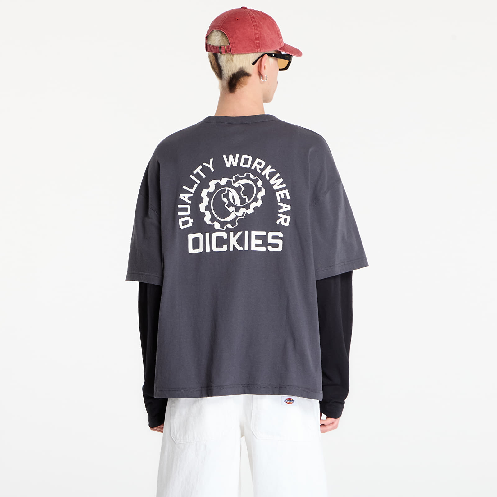T-shirts Dickies Payson 2fer Tee Black