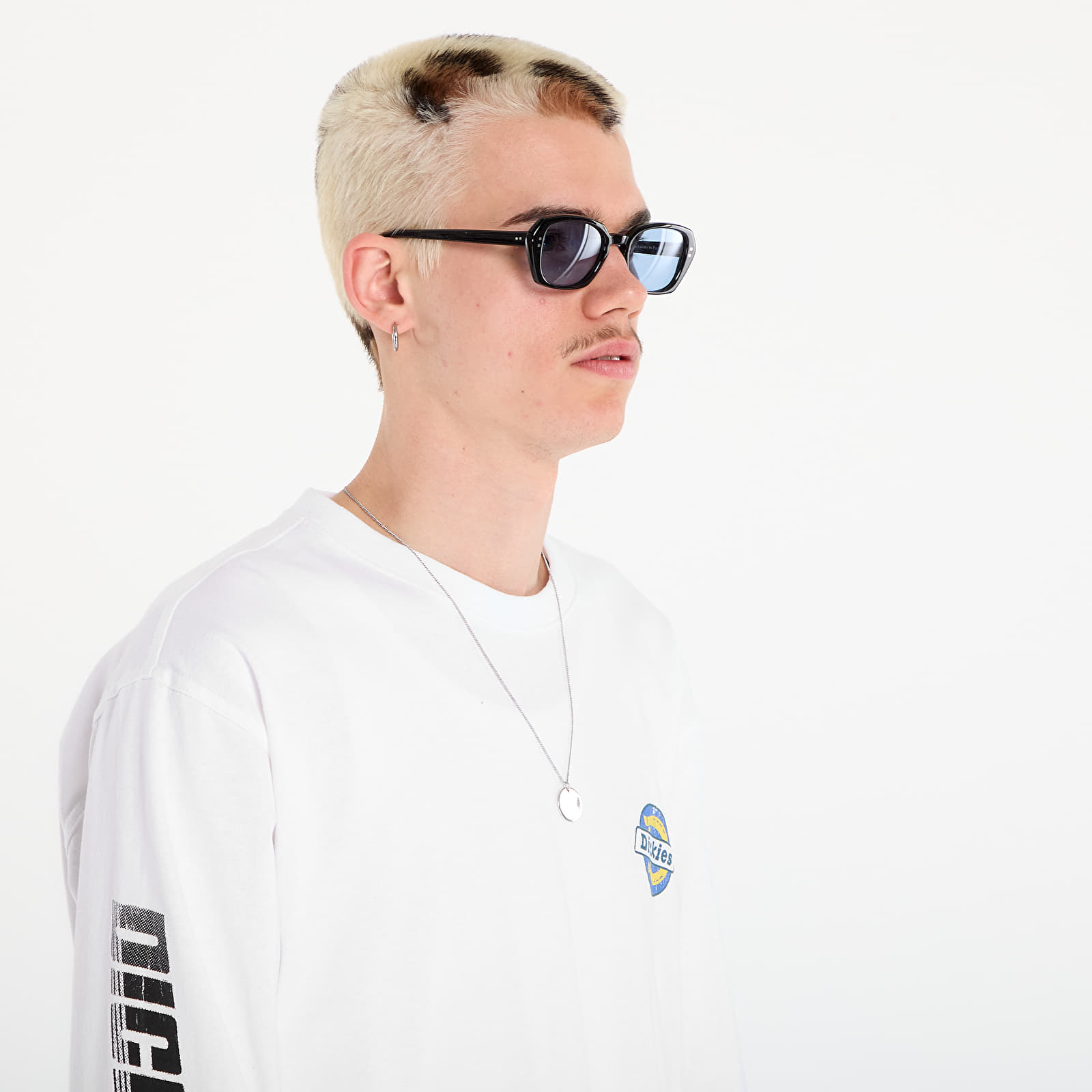 T-shirts Dickies Nashport Long Sleeve Tee White