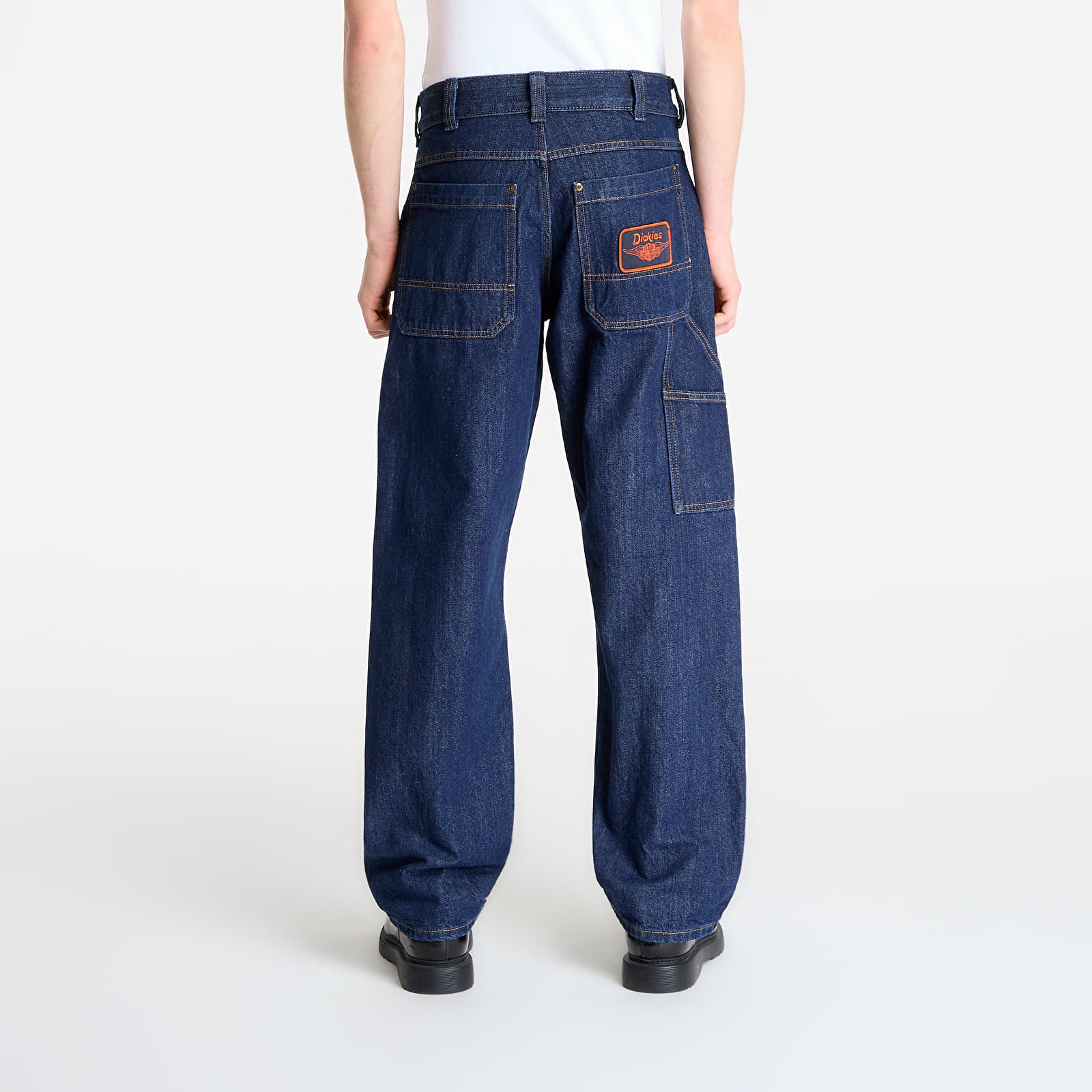 Farkut Dickies x Harley Davidson M X Hoodie Denim Pant Rnsd Blue