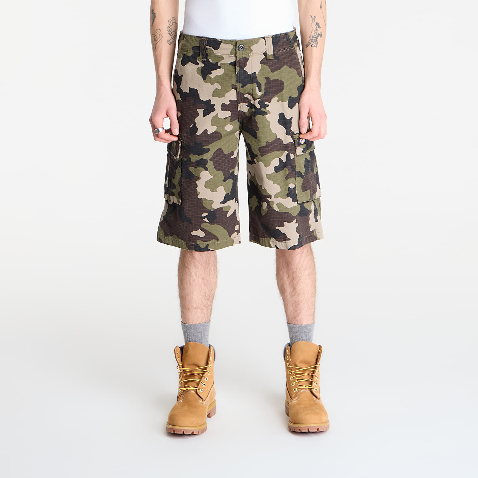 Къси панталони Dickies Eagle Bend Cargo Short Camouflage W34