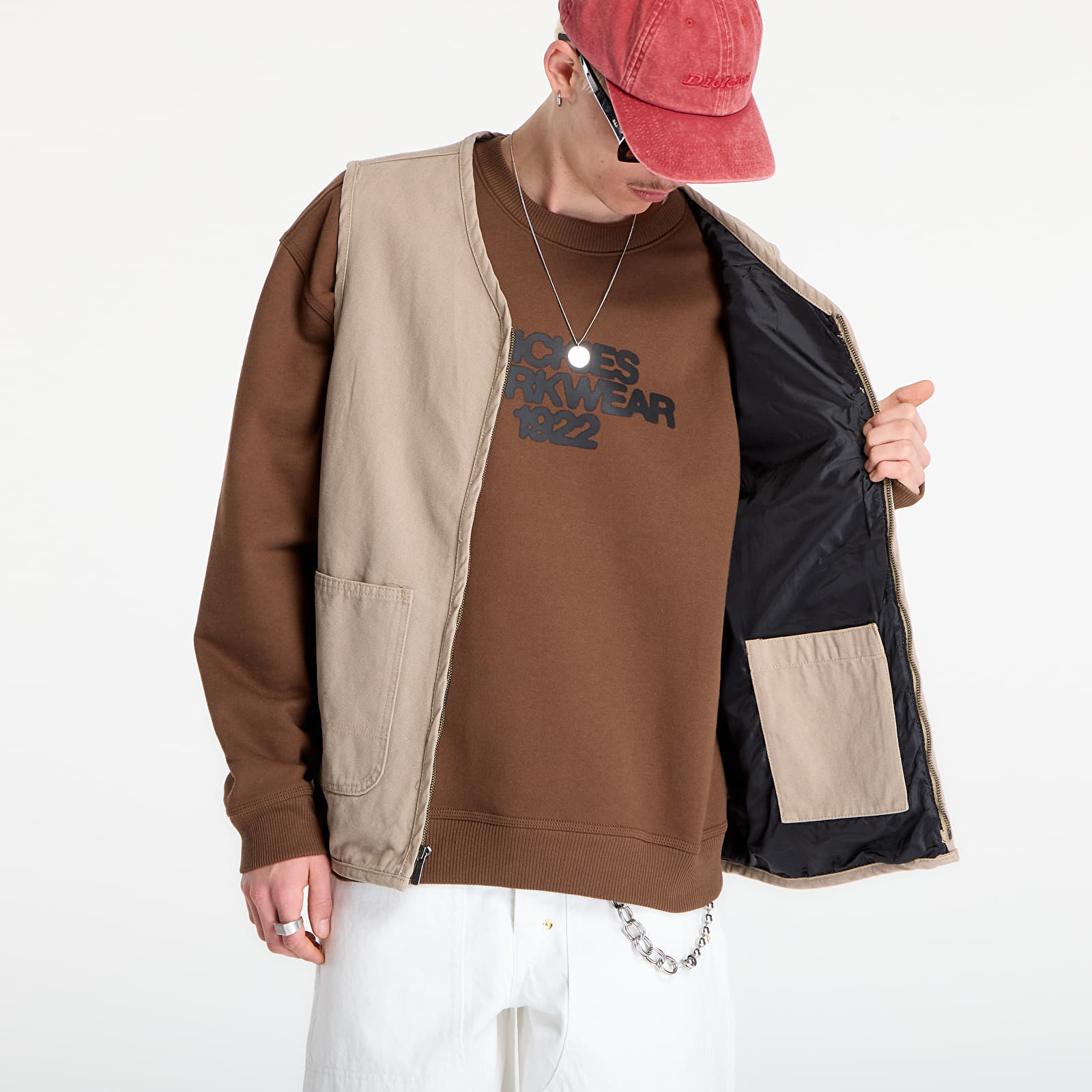 Безрукавки Dickies Canvas Summer Vest Desert Sand