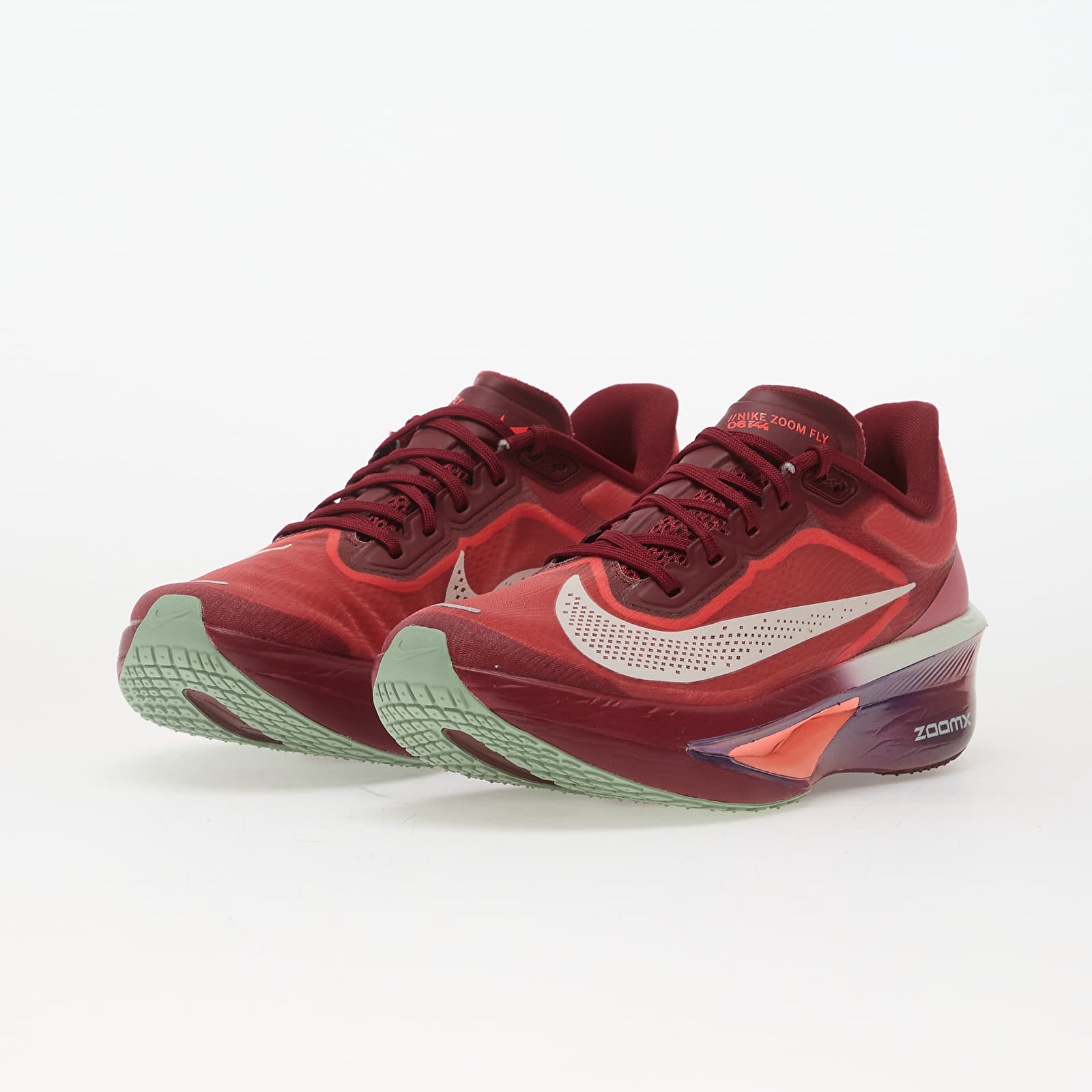 Dámské tenisky a boty Nike Zoom Fly 6 Team Red/ Barely Green-Bright Crimson