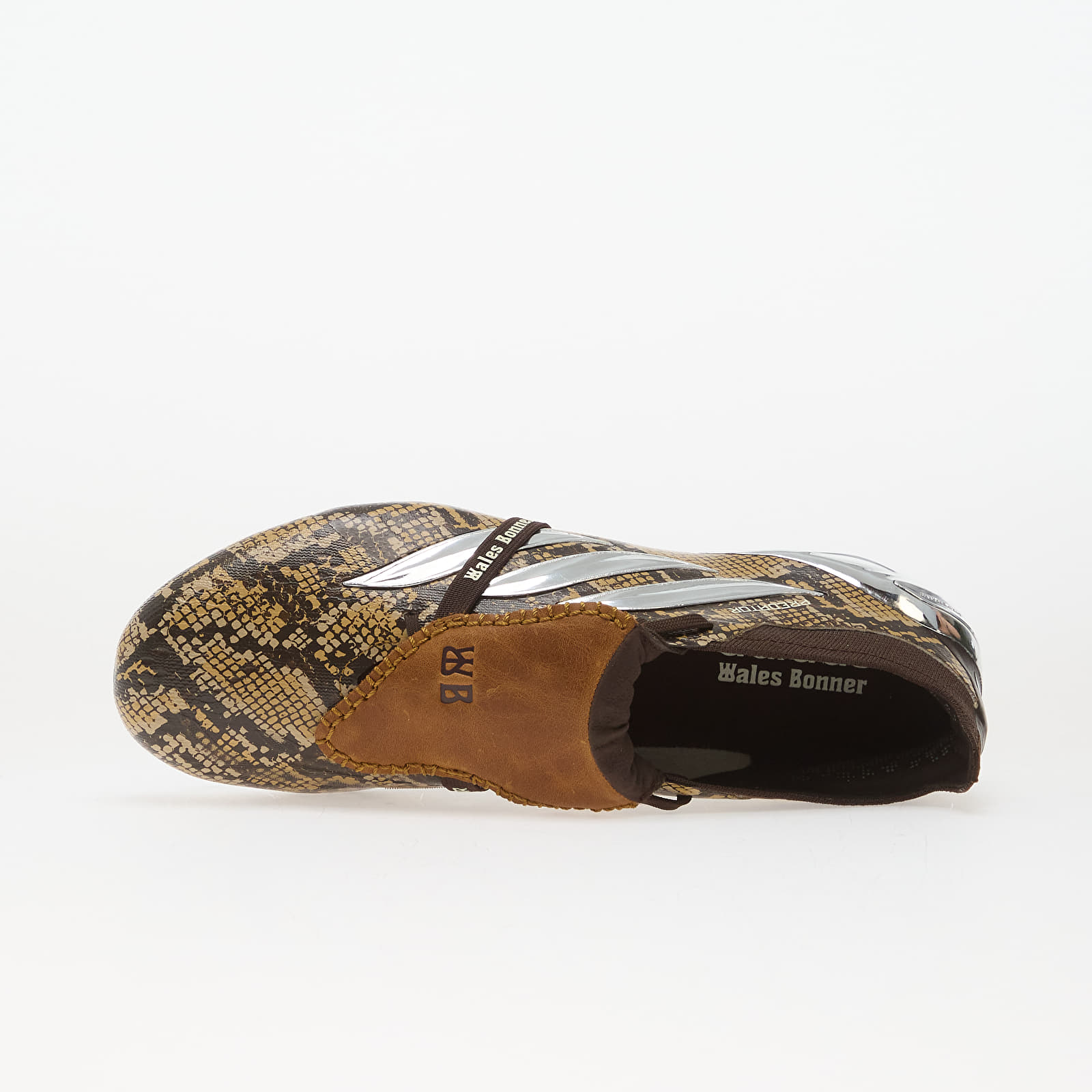 Men's shoes adidas Predator Elite Fold-Over Tongue Firm Ground Football Boots Brown/ Silver Met./ Bronze Strata