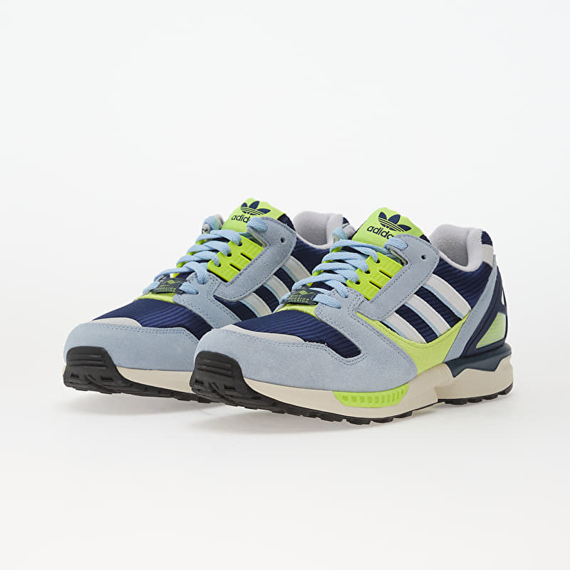 adidas ZX 8000 Dark Blue/ Ftw White/ Solar Yellow | Footshop
