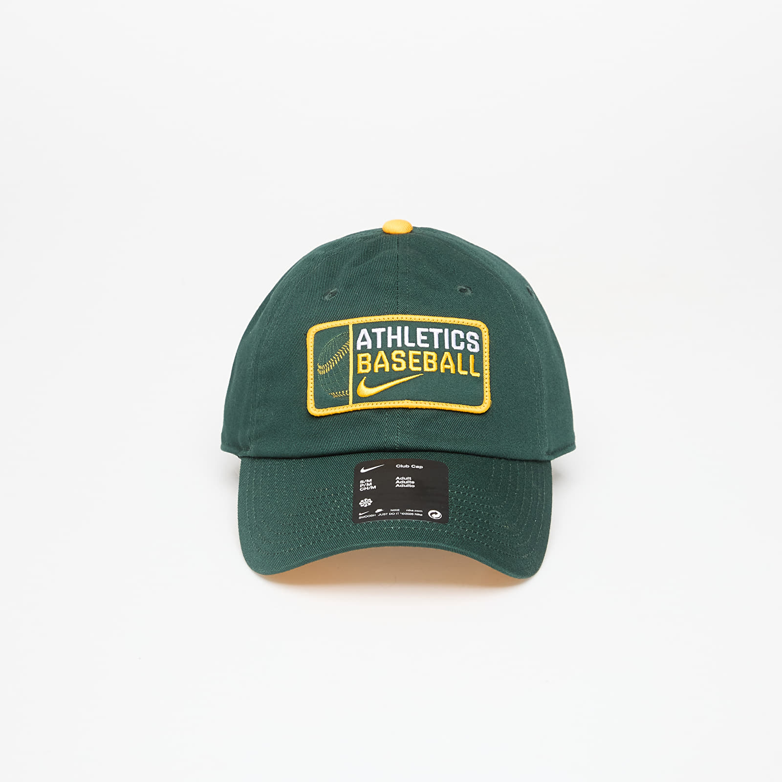 Caps Nike Primetime Club Unstructured Organic Cotton Cap Pro Green/ Sundown