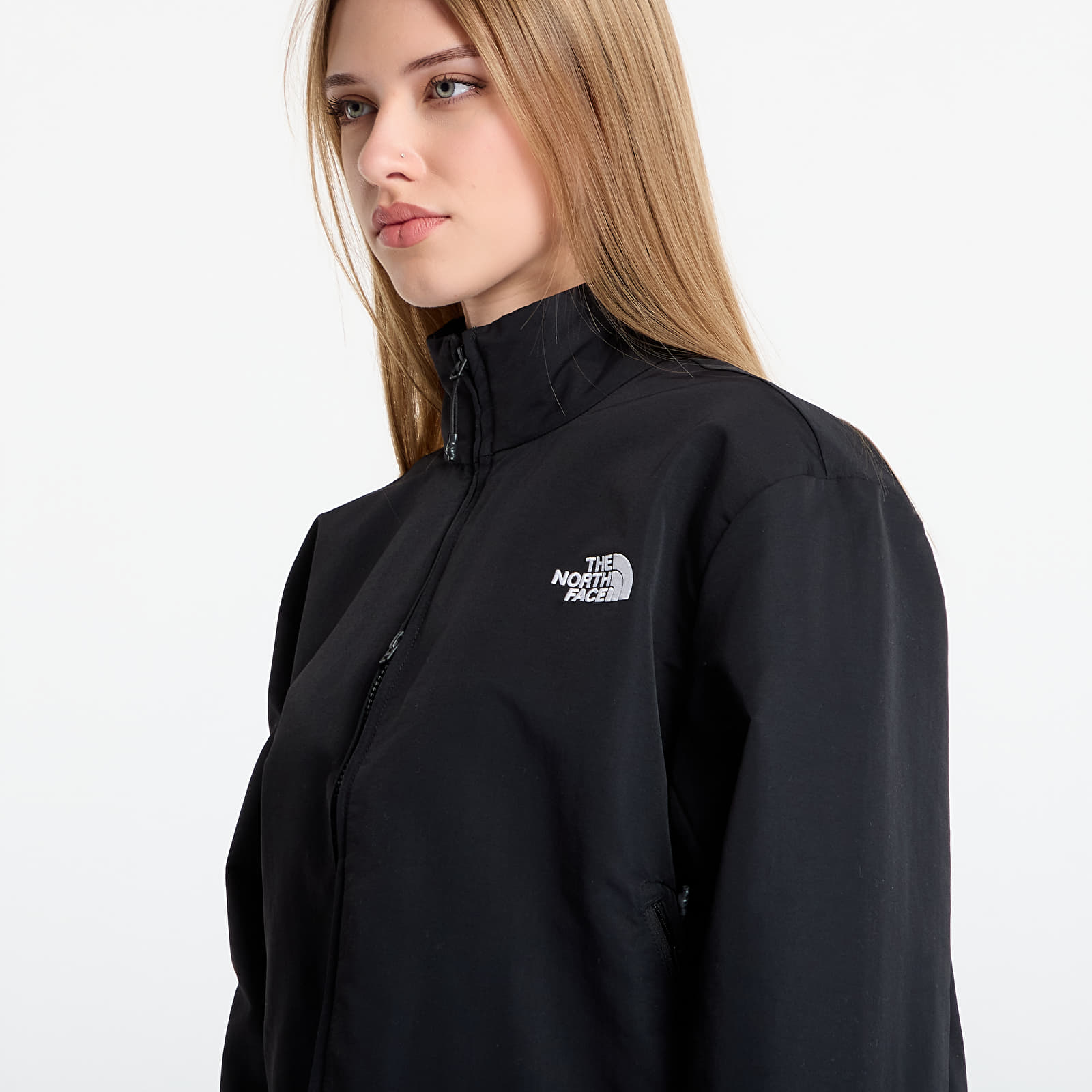 Dámské bundy The North Face Tnf Easy Wind Jacket TNF Black