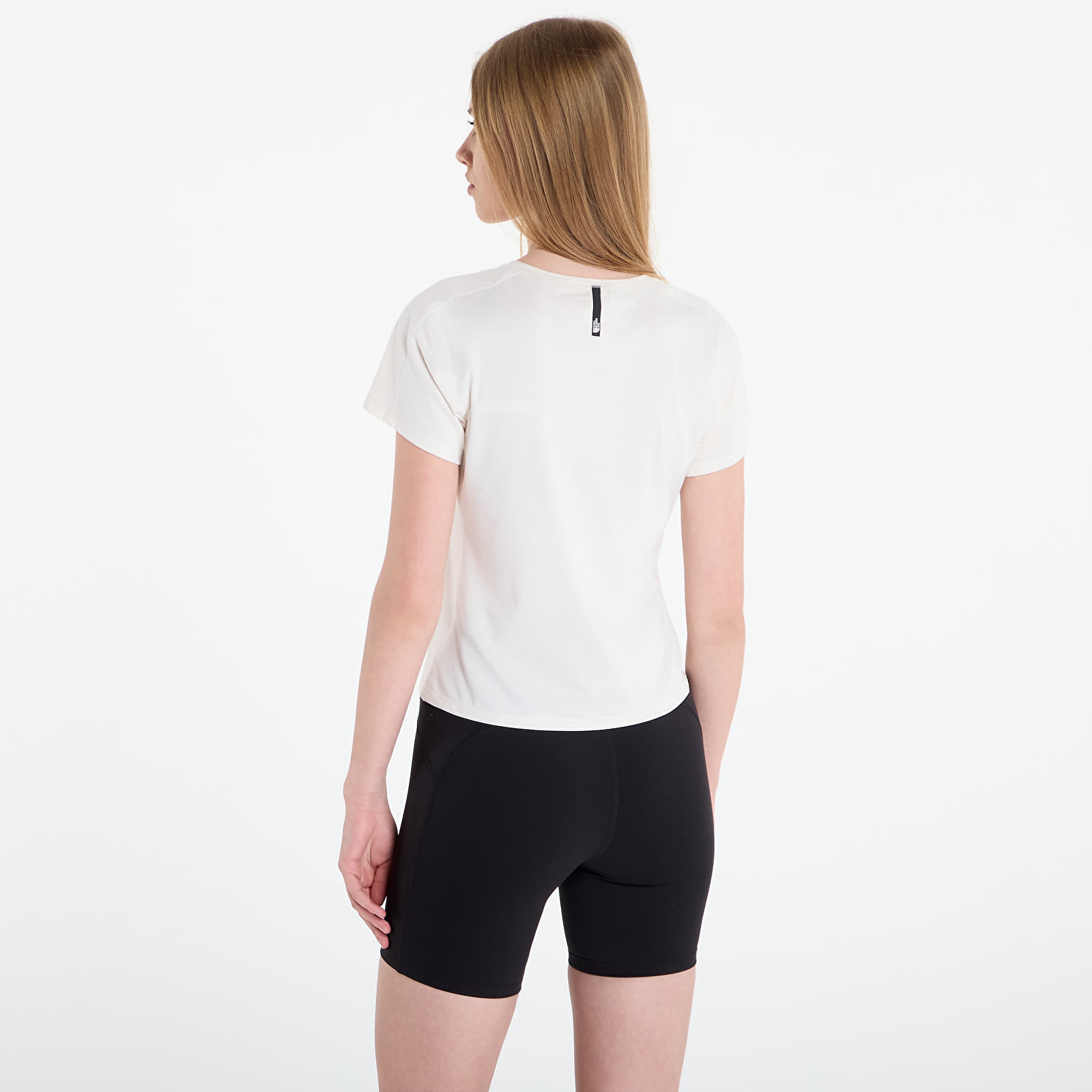 T-shirty damskie The North Face Jaida Ss Tee White Dune Light Heather