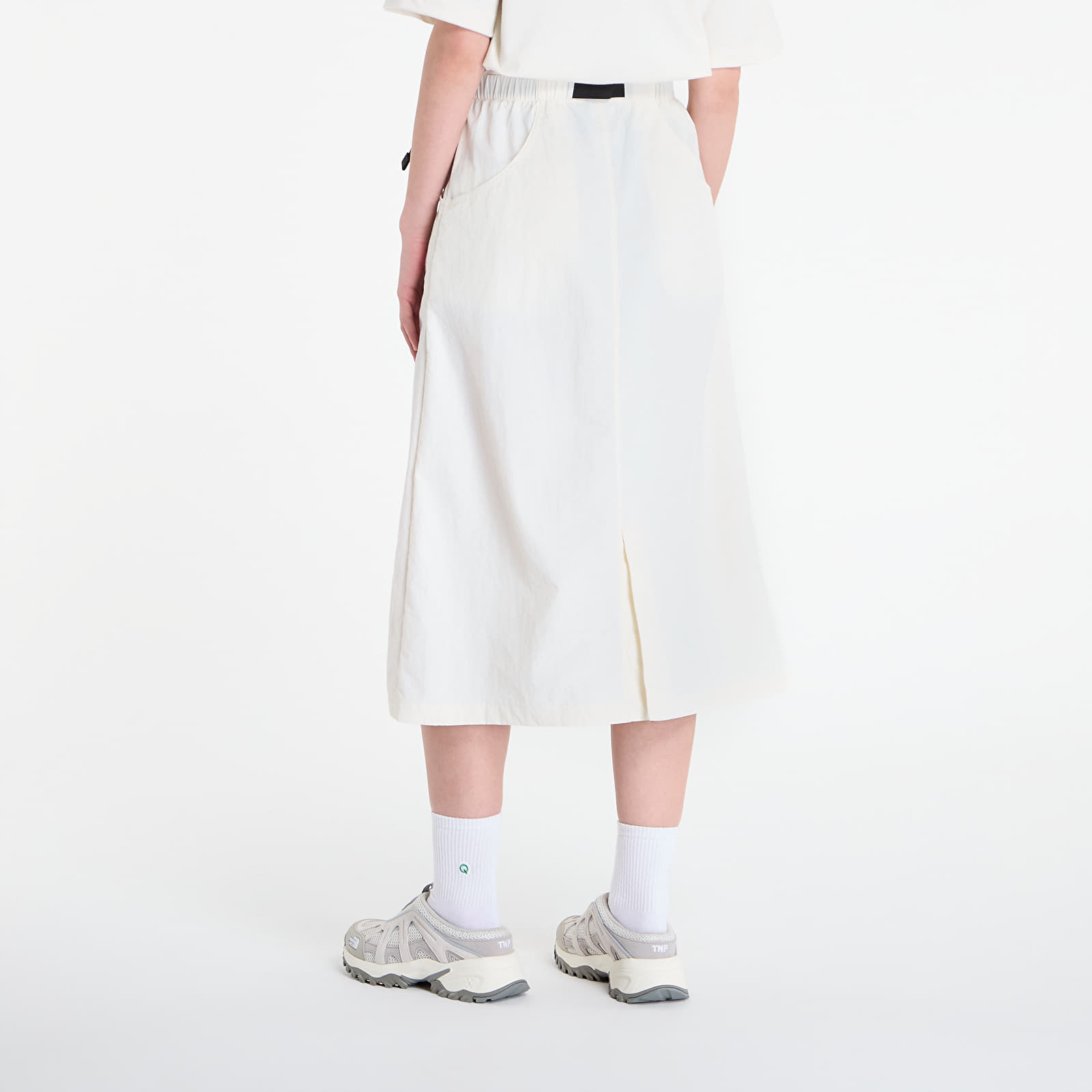 Damenröcke The North Face Redbox Nylon Belted Skirt White Dune