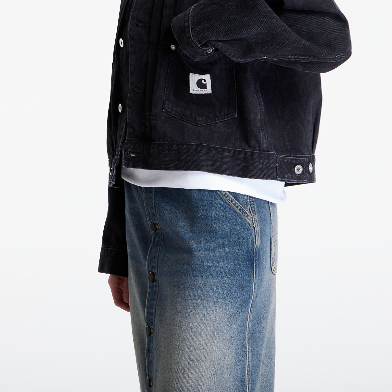 Chaquetas de mujer Carhartt WIP W' Belmar Jacket Snake Camo/ Black