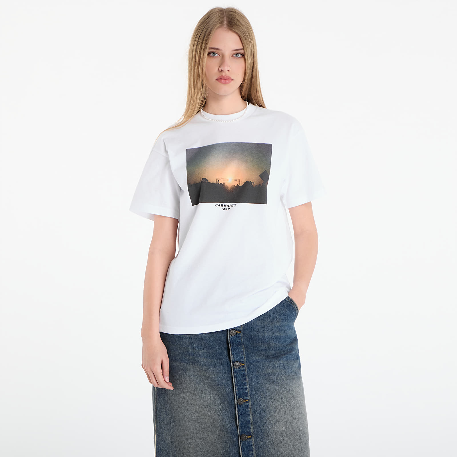 Camisetas Carhartt WIP S/S Warm Views T-Shirt UNISEX White