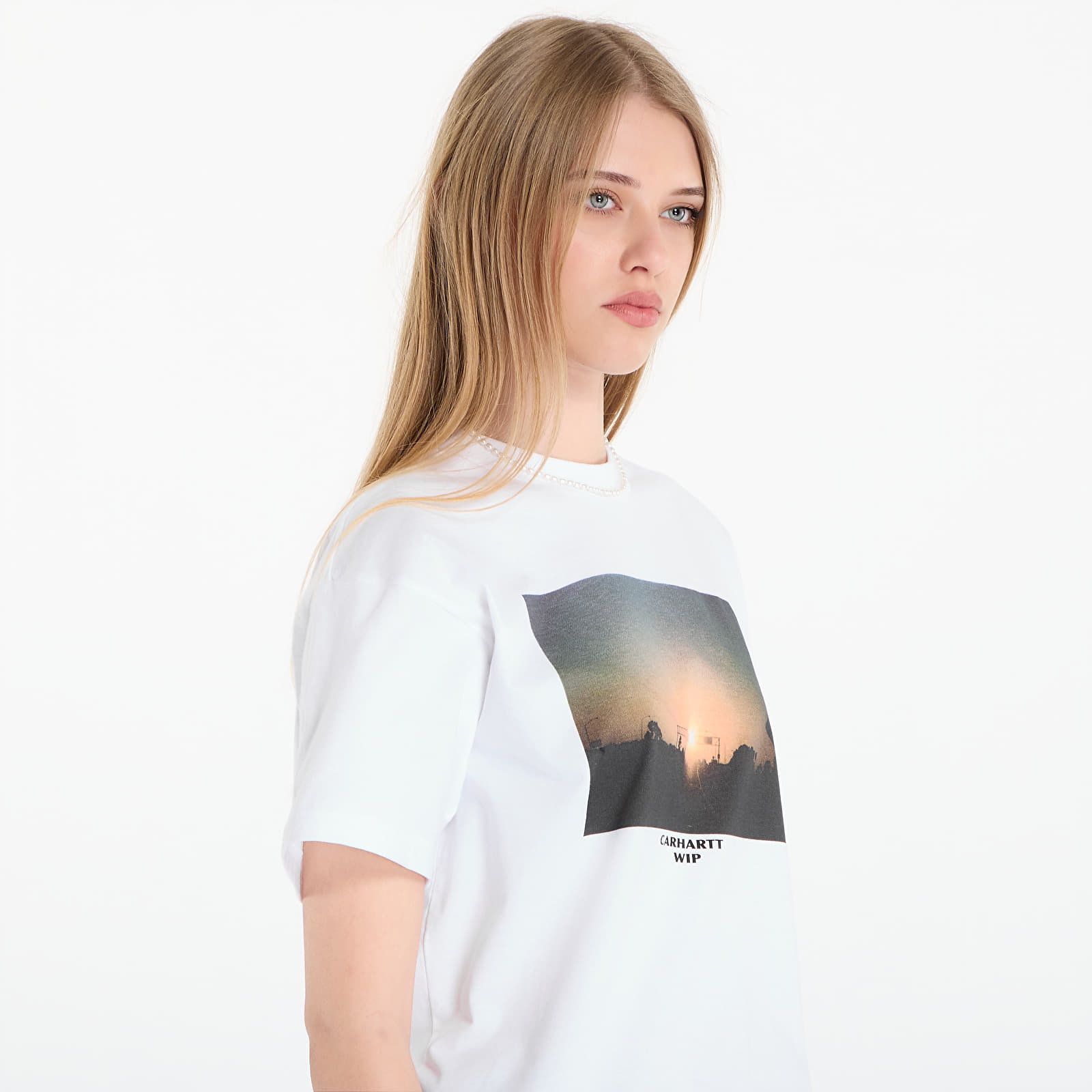 Camisetas Carhartt WIP S/S Warm Views T-Shirt UNISEX White