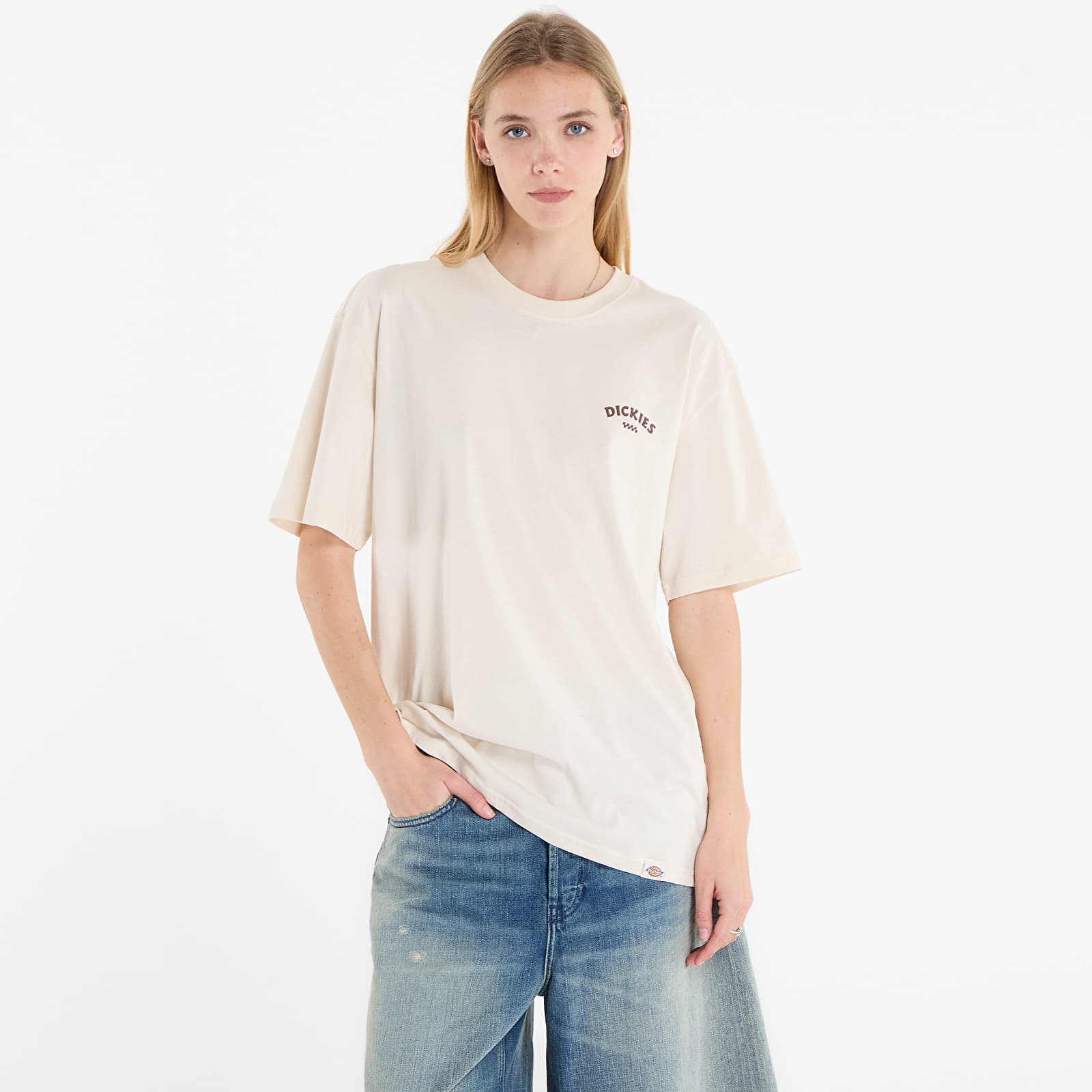 T-skjorter Dickies Pizza Tee UNISEX Beige