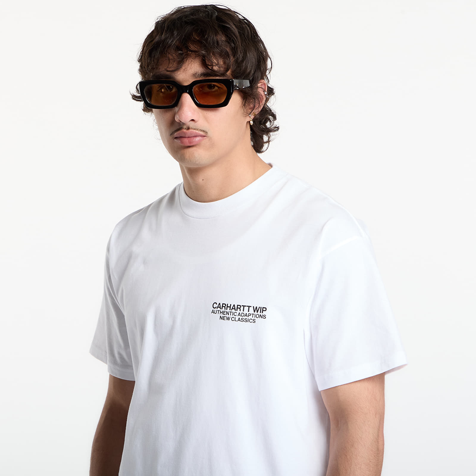 T-shirts Carhartt WIP S/S Sean Hamilton 03 T-Shirt UNISEX White