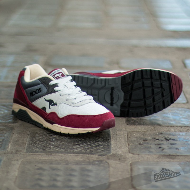 Buty męskie KangaROOS Runaway ROOS 002 Burgundy/Light Grey