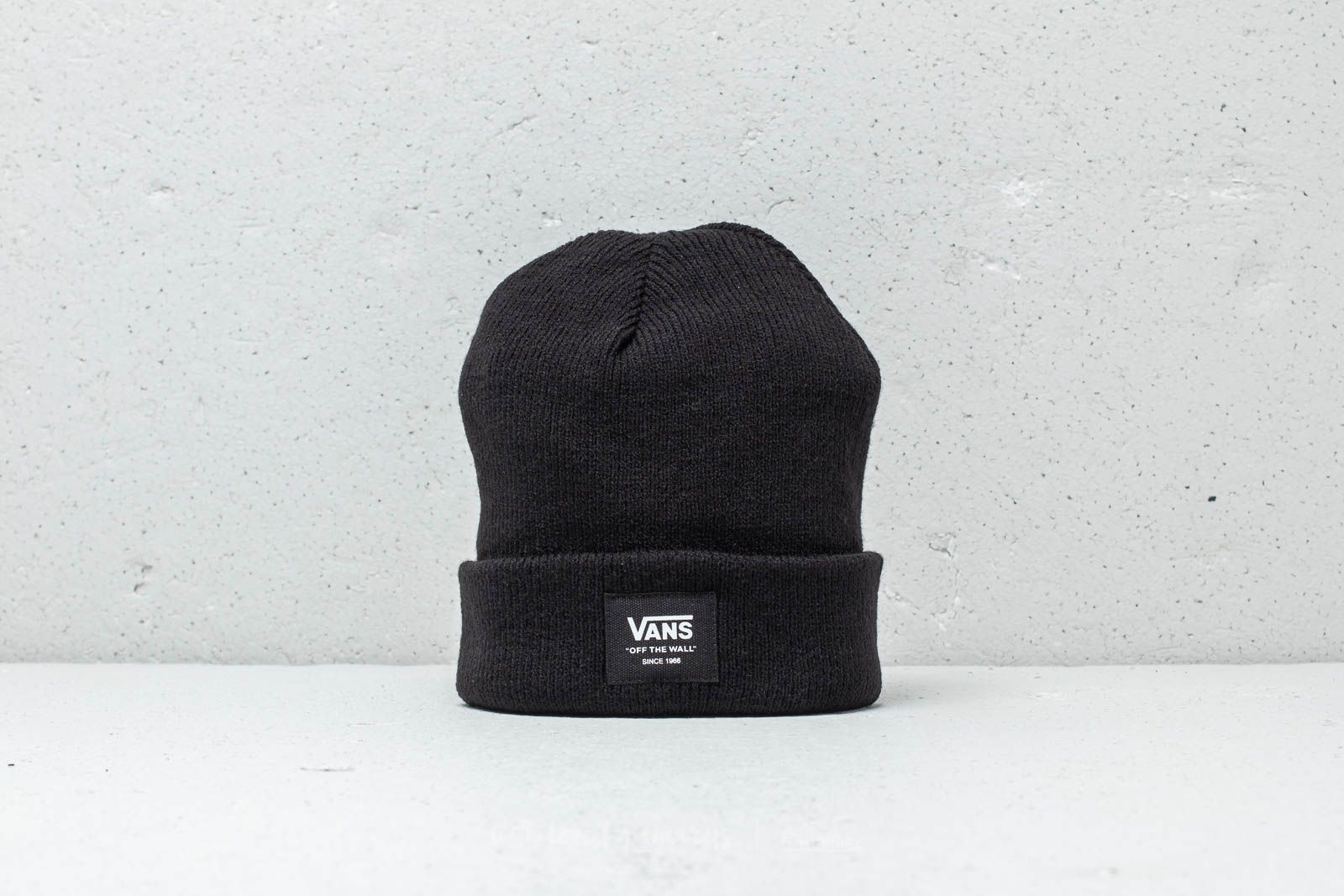 Vans Mte Cuff Beanie Black Footshop