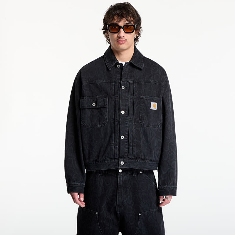 Jacka Carhartt WIP Belmar Jacket UNISEX Snake Camo/ Black