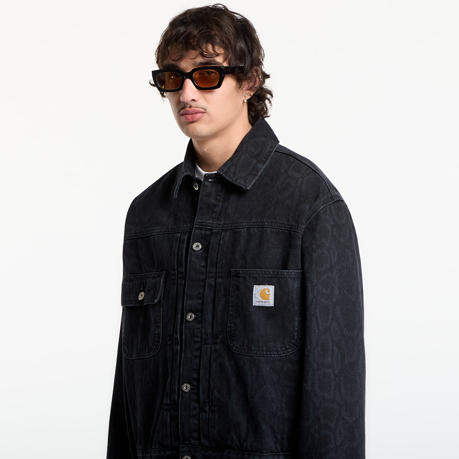 Bundy Carhartt WIP Belmar Jacket UNISEX Snake Camo/ Black