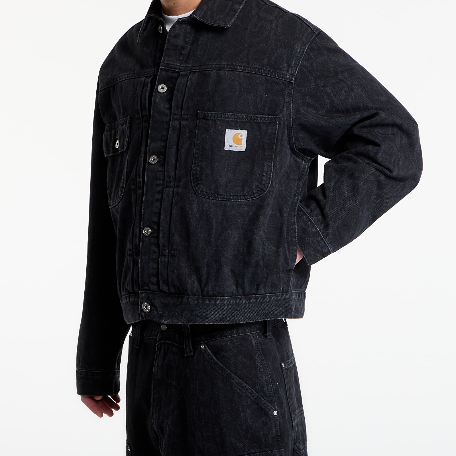 Bundy Carhartt WIP Belmar Jacket UNISEX Snake Camo/ Black