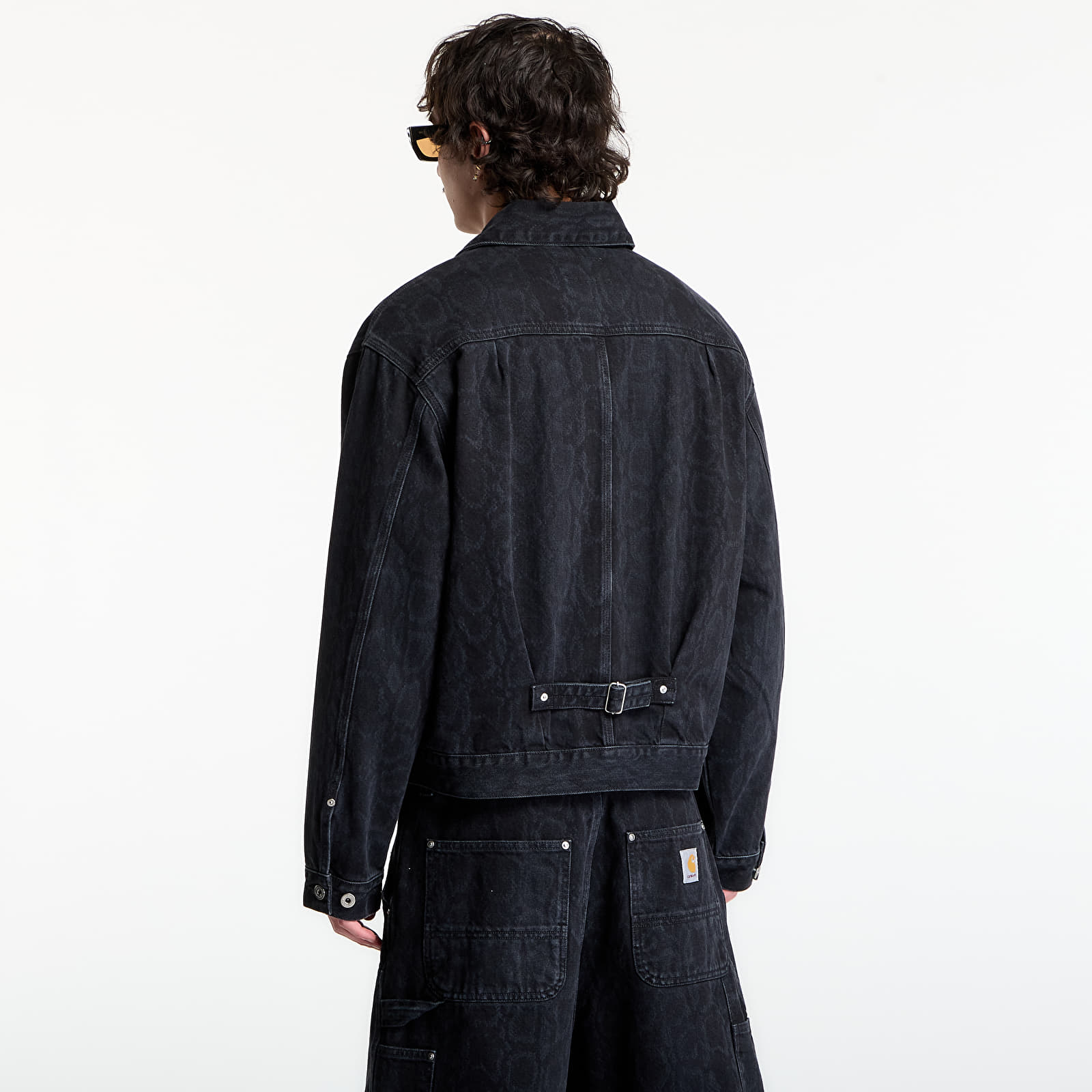 Bundy Carhartt WIP Belmar Jacket UNISEX Snake Camo/ Black