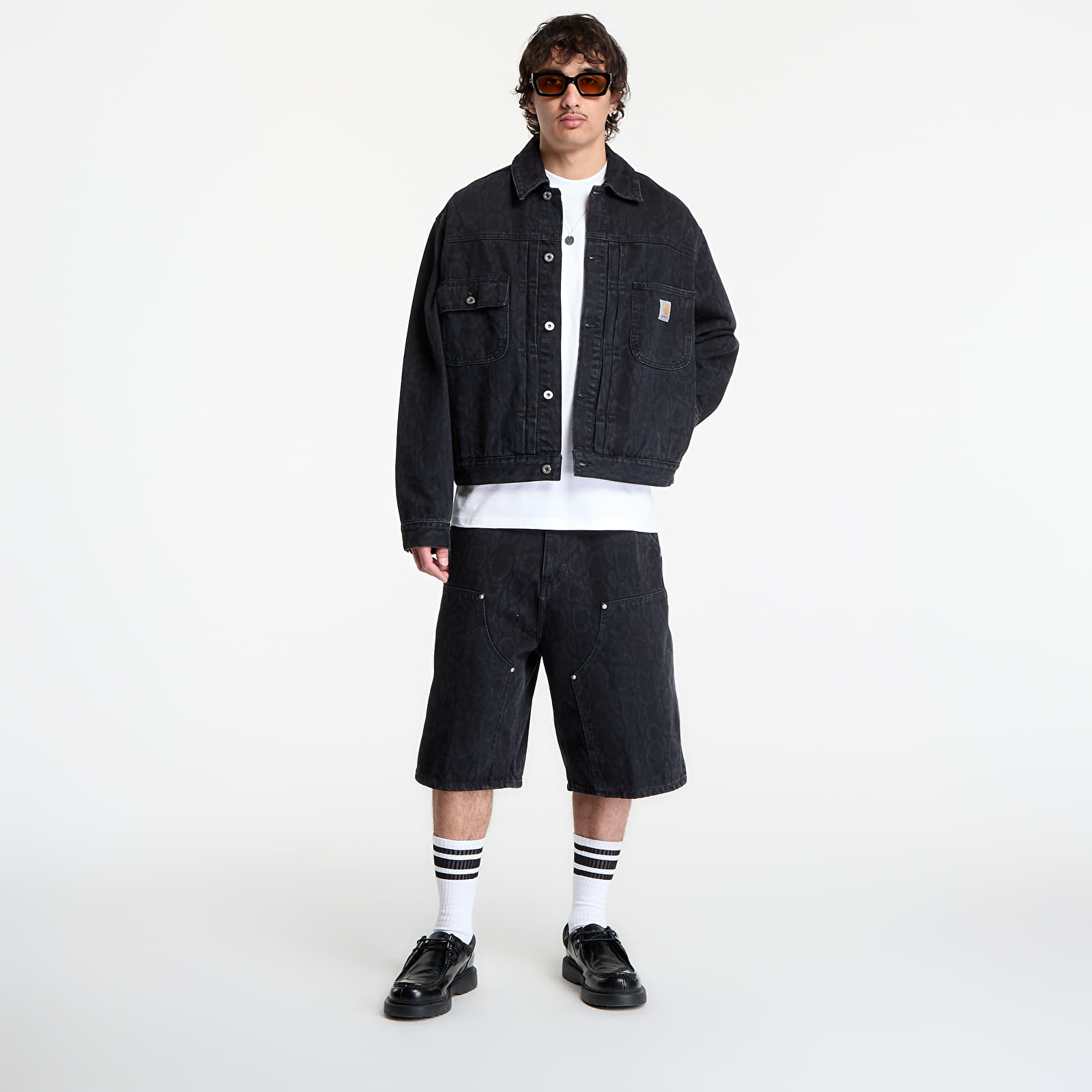Bundy Carhartt WIP Belmar Jacket UNISEX Snake Camo/ Black