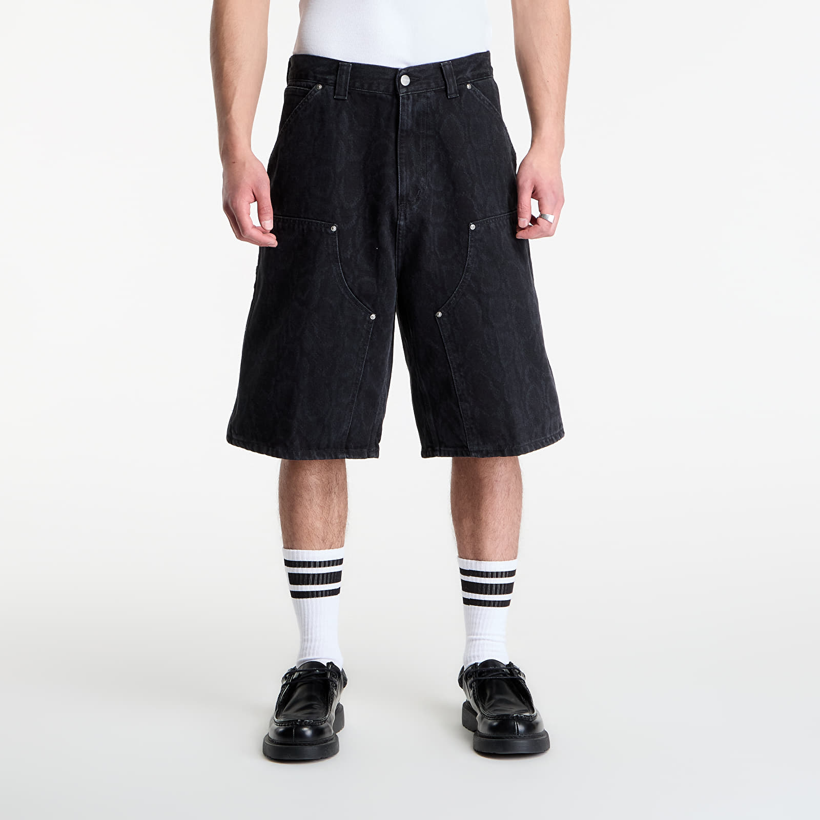 Šorti Carhartt WIP OG Double Knee Short Snake Camo/ Black