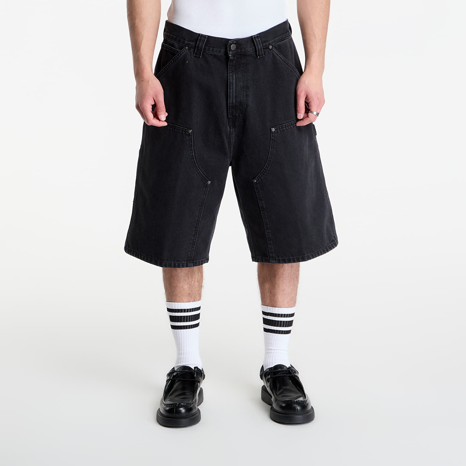Къси панталони Carhartt WIP OG Double Knee Short Black XL