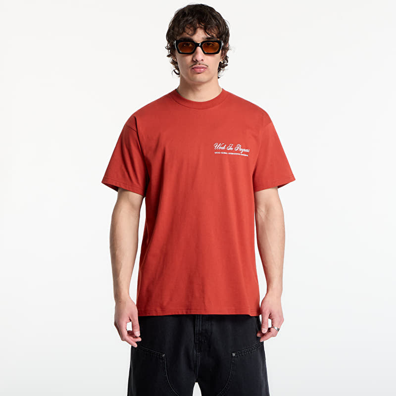 T-shirt Carhartt WIP S/S Cloud Heart T-Shirt UNISEX Oxide Red