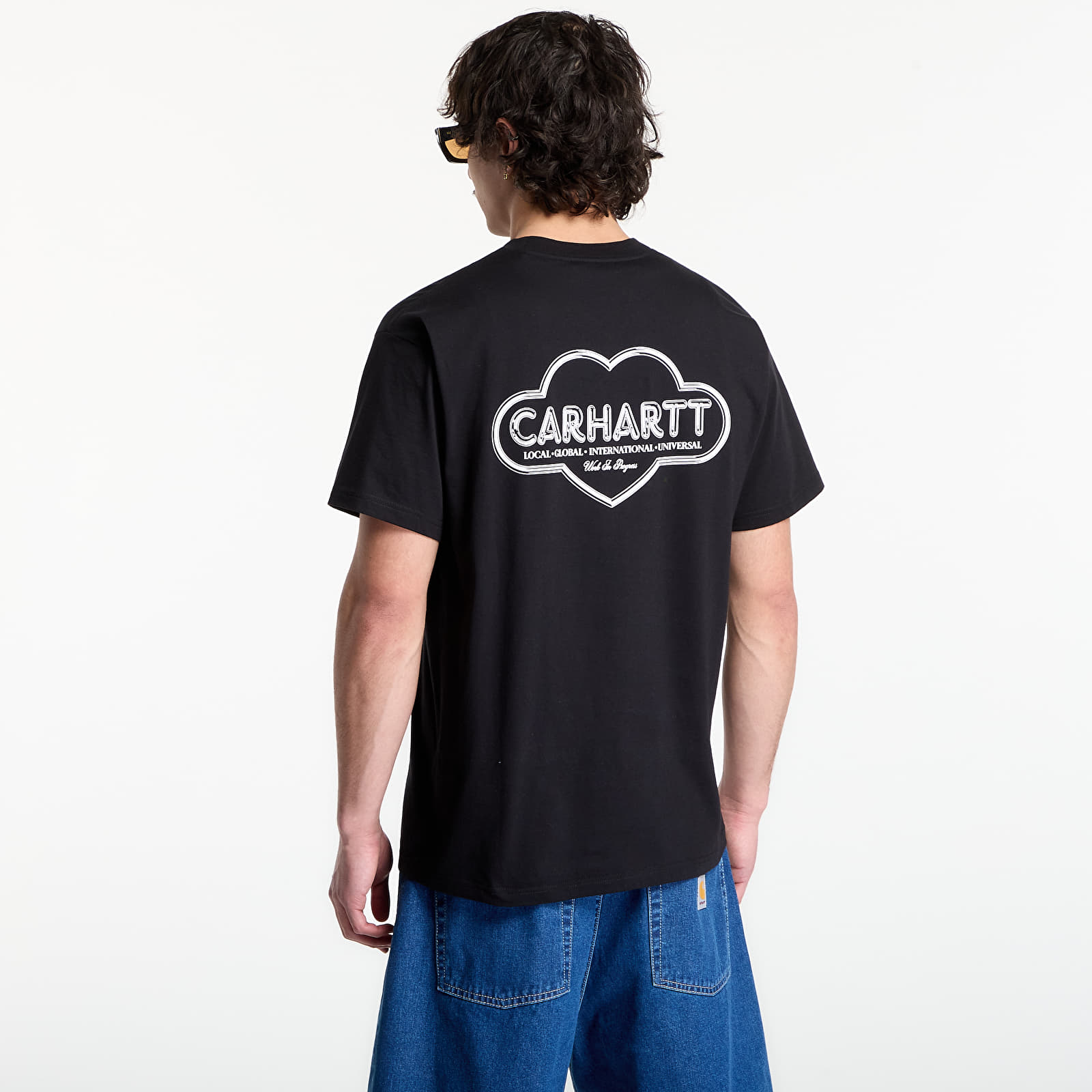 T-shirts Carhartt WIP S/S Cloud Heart T-Shirt UNISEX Black