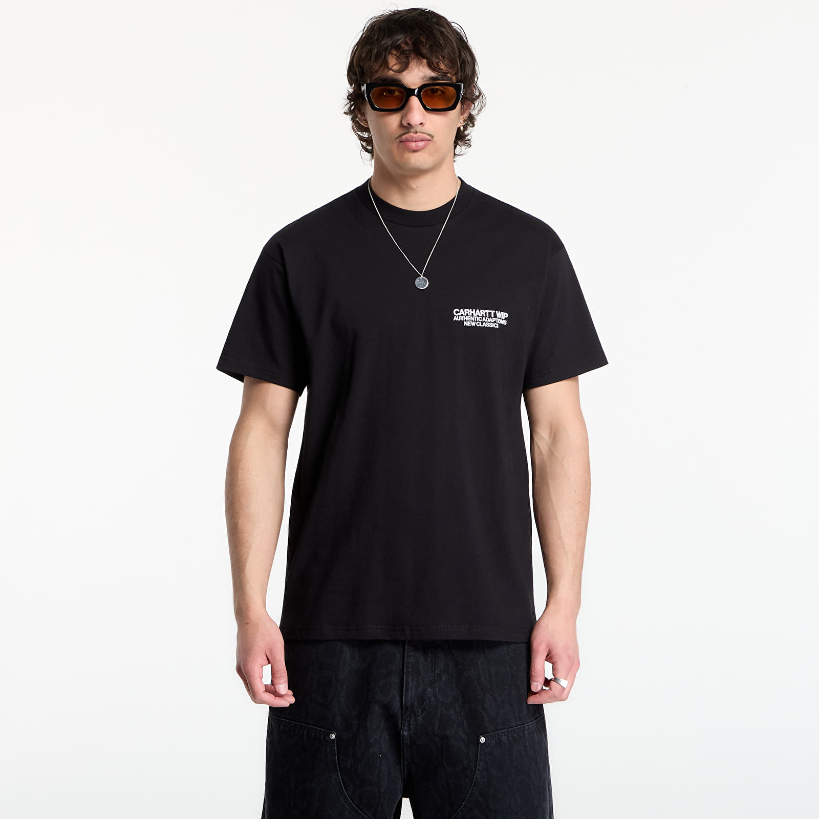 T-shirts Carhartt WIP S/S Sean Hamilton 03 T-Shirt UNISEX Black