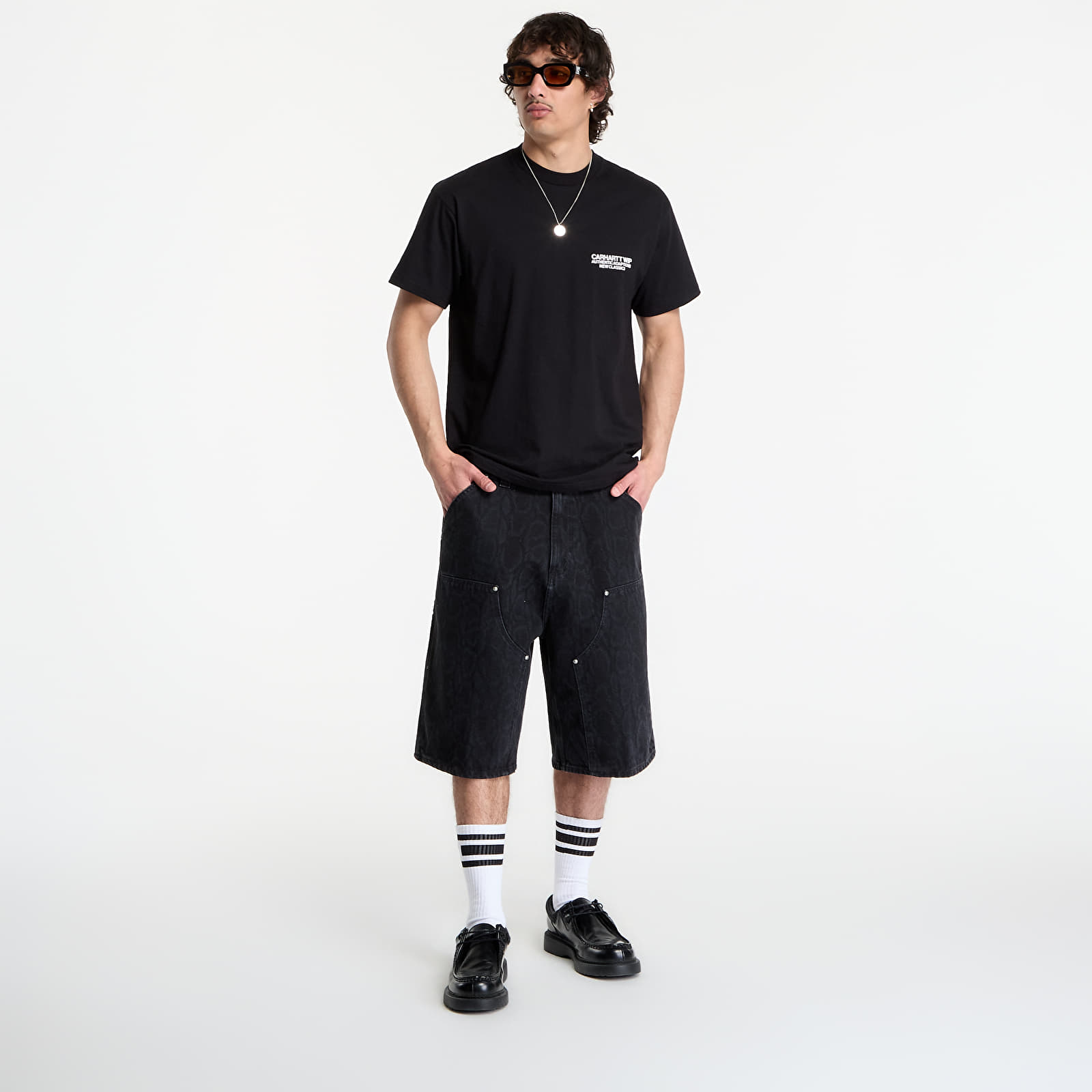 T-shirts Carhartt WIP S/S Sean Hamilton 03 T-Shirt UNISEX Black