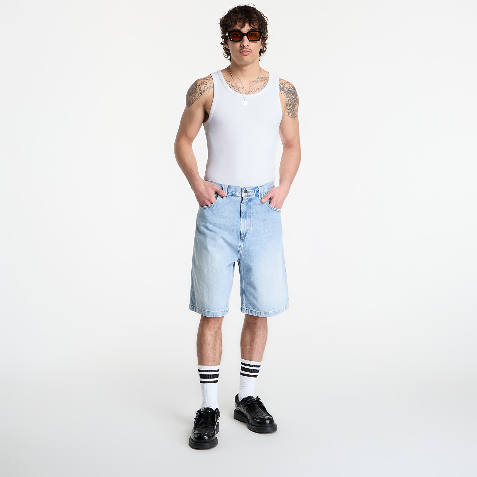 Kurzhosen Carhartt WIP Brandon Short Blue