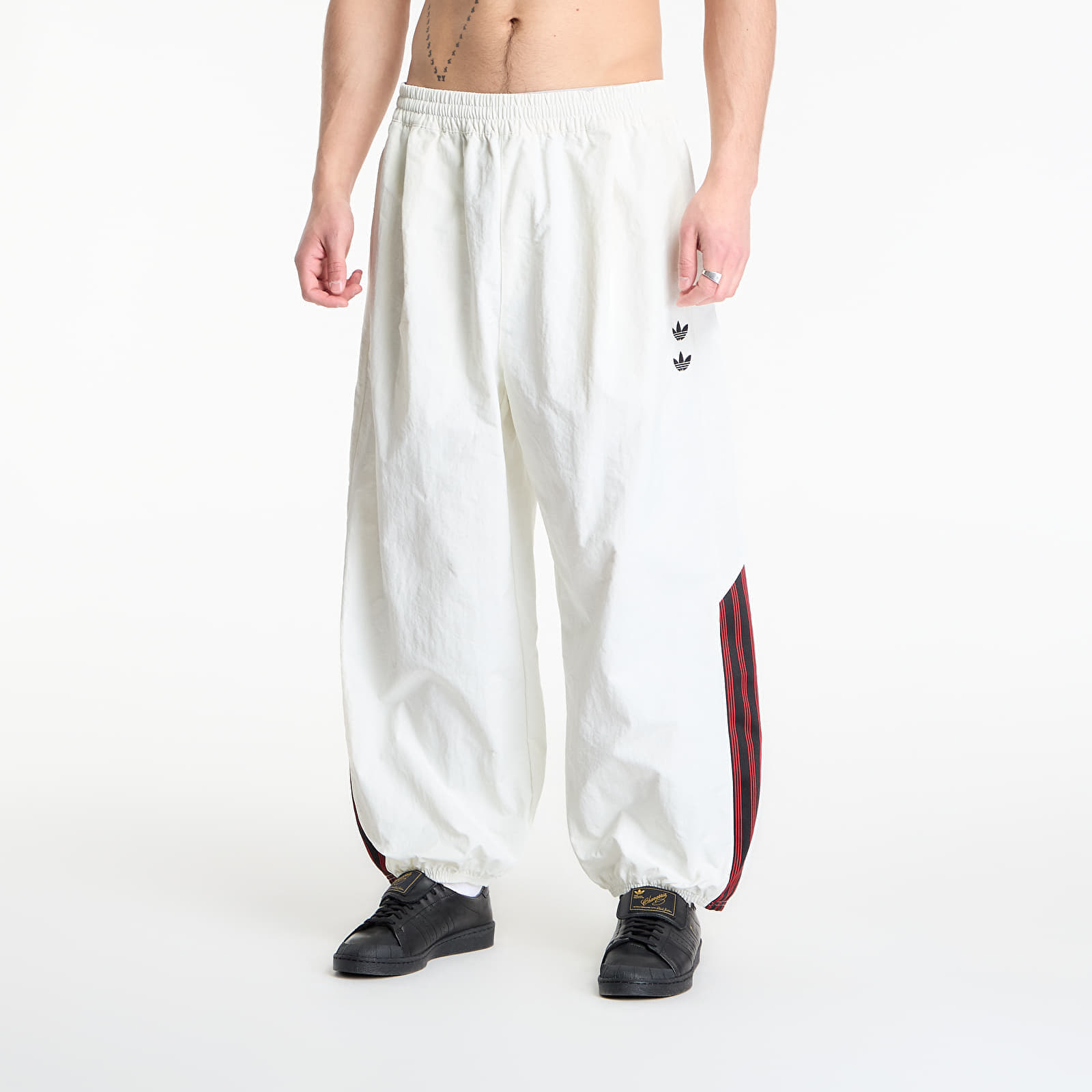 Adidas Originals Pantaloni Adidas X Willy Chavarria Woven Track Pant Off White A Bărbaţilor Mare