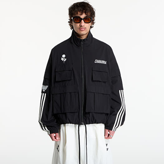 Felpa adidas Chavarria Cargo Track Track Top Black