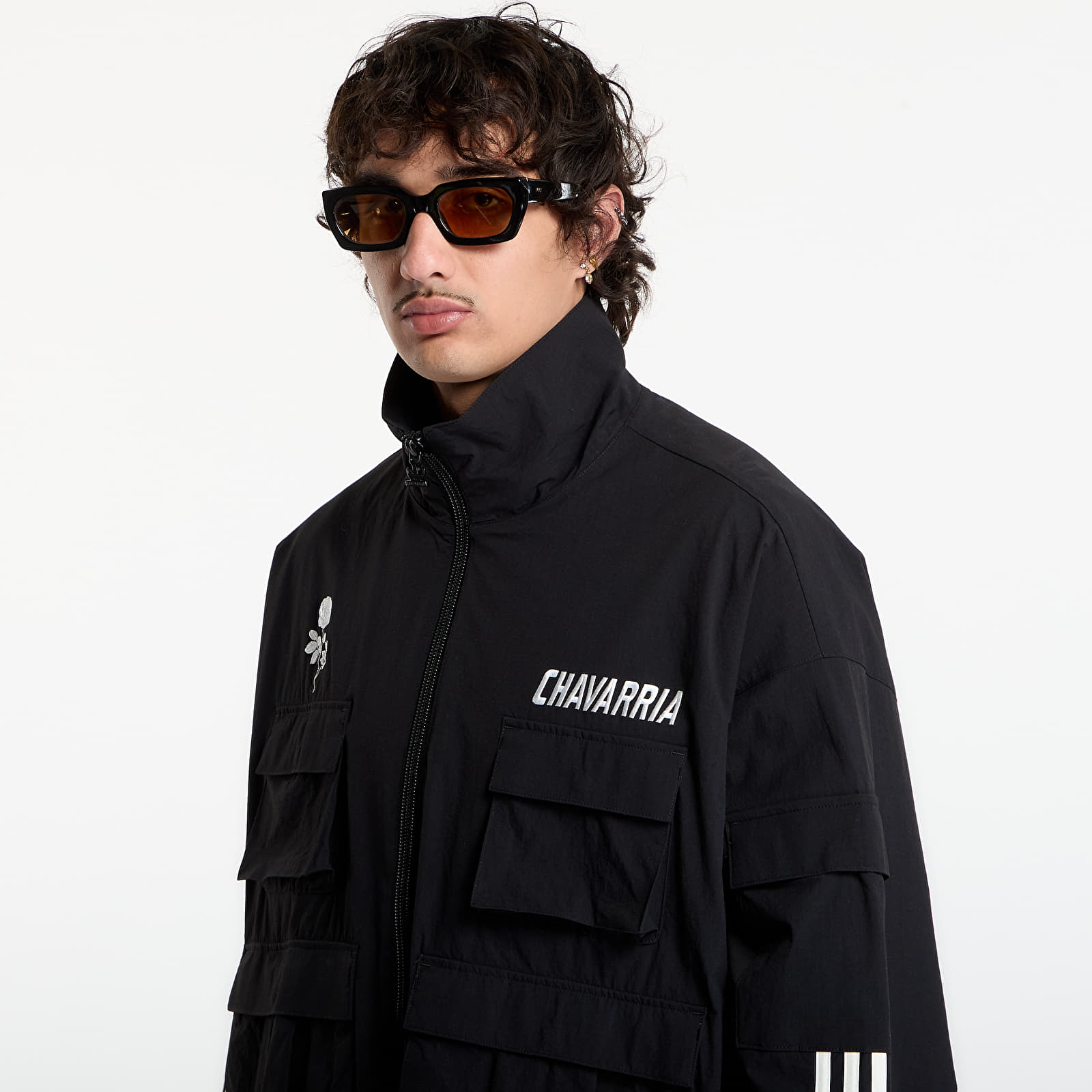 Φούτερ adidas x Willy Chavarria Cargo Track Track Top Black