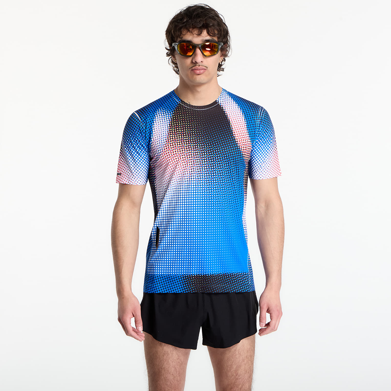 Marškinėliai SOAR Printed Tech T Blue/ Black Dots