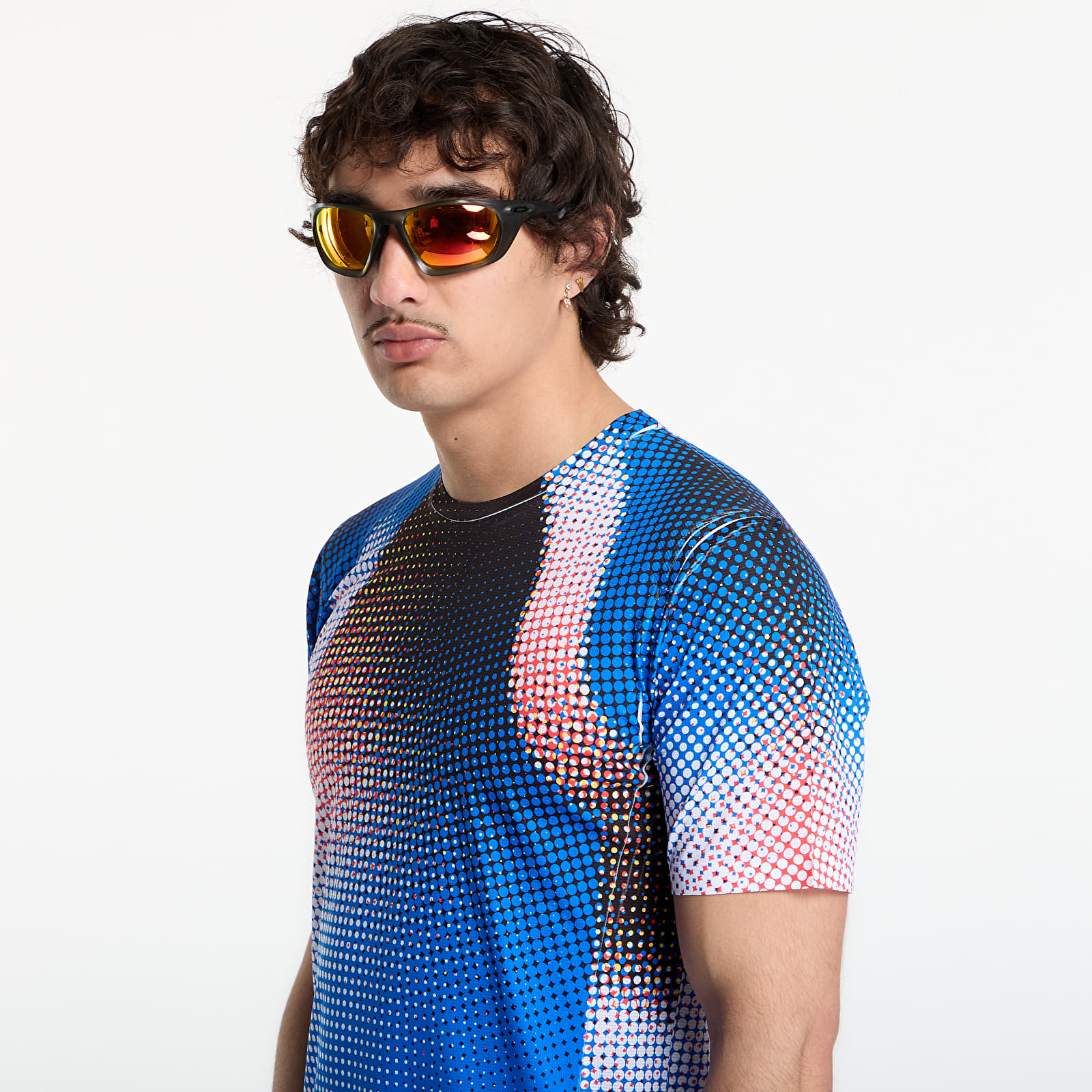 Marškinėliai SOAR Printed Tech T Blue/ Black Dots