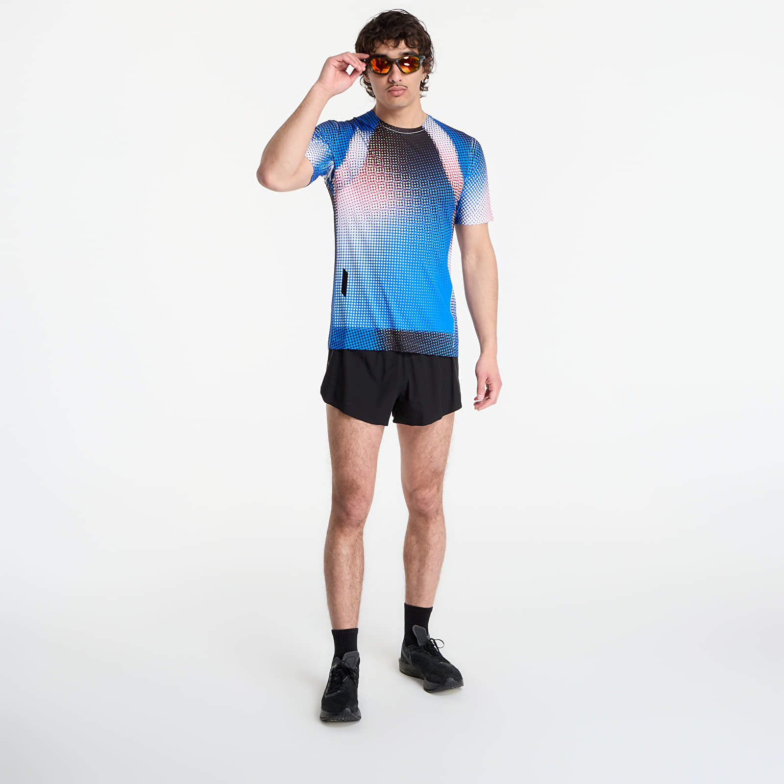 Marškinėliai SOAR Printed Tech T Blue/ Black Dots